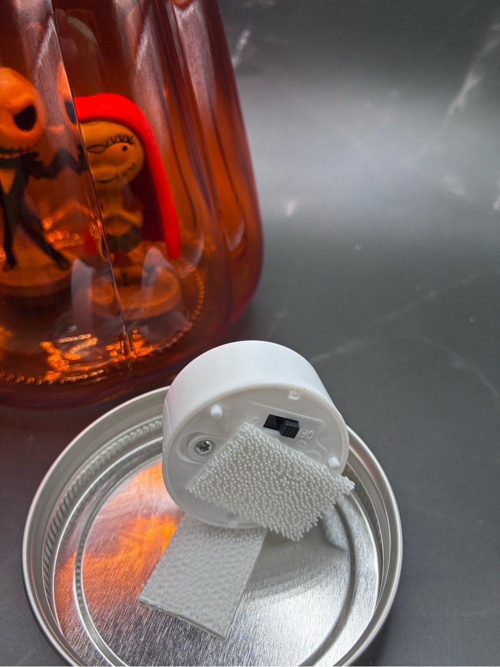 Nightmare Before Christmas Pumpkin Candle Jar - Picture 7 of 7